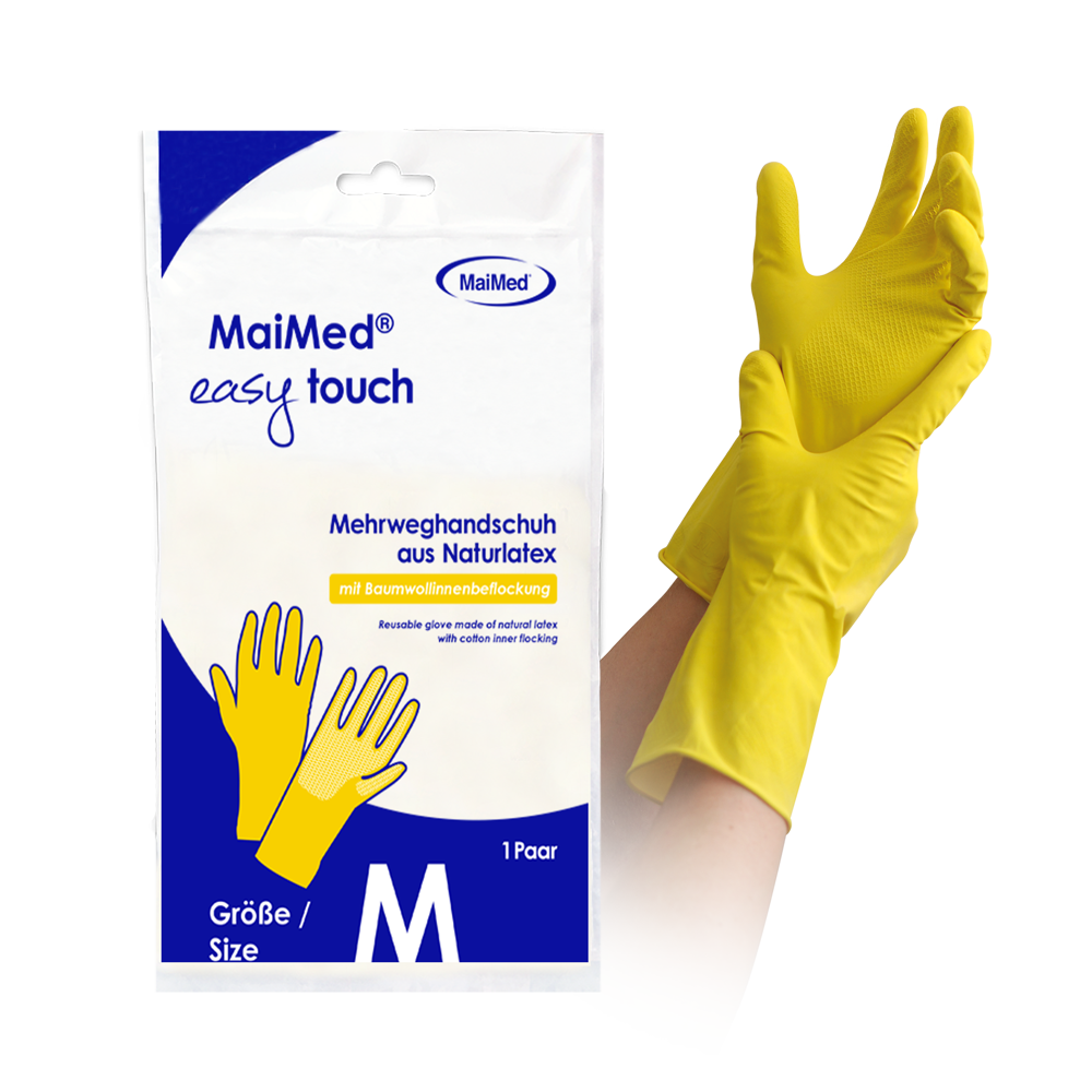 MaiMed easy touch Mehrweg-Latexhandschuhe