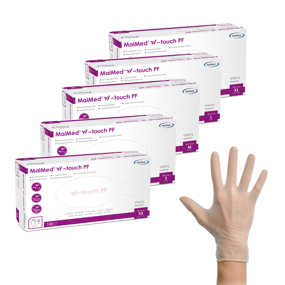 MaiMed vi-touch PF Vinylhandschuhe