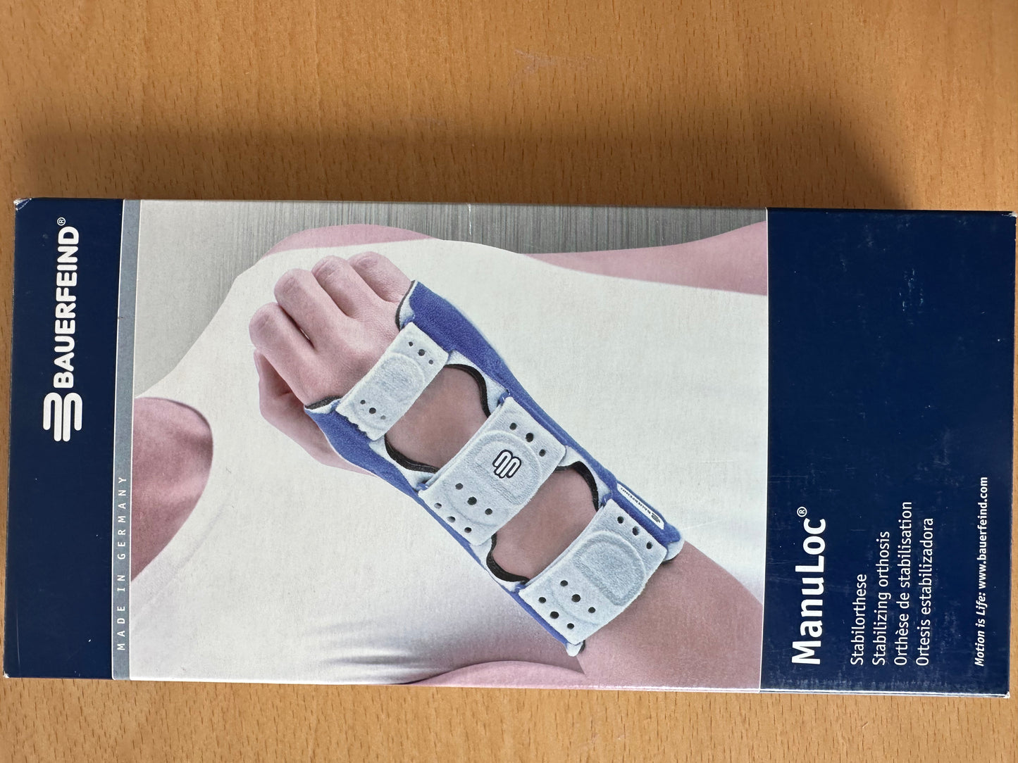 Bauerfeind ManuLoc stabilisierende Handgelenk Orthese