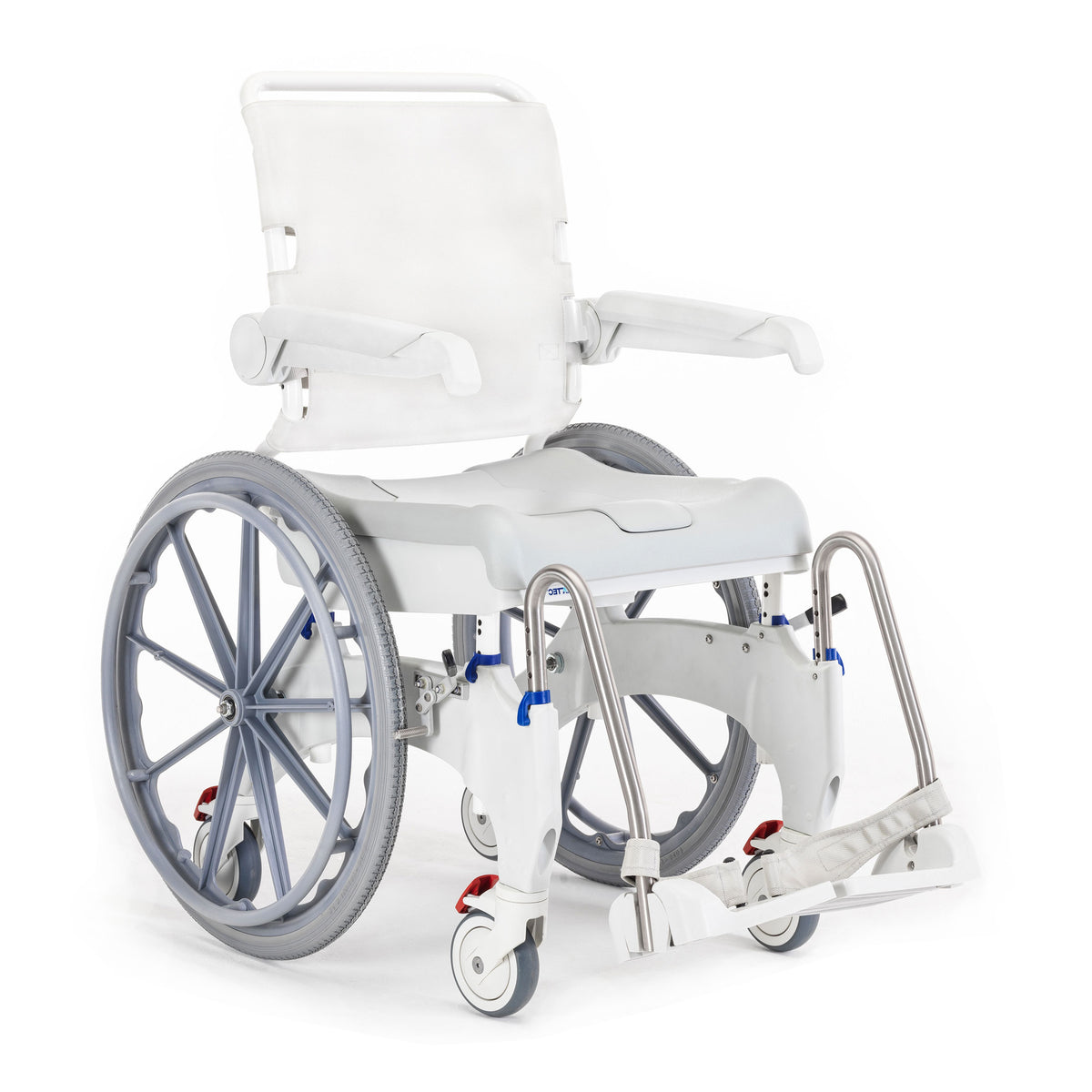 Invacare Aquatec Ocean 24" Ergo Dusch- und Toilettenrollstuhl