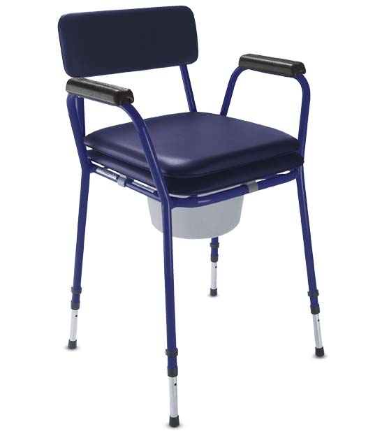 Bischoff & Bischoff TS-Care – höhenverstellbarer Toilettenstuhl bis 120 kg