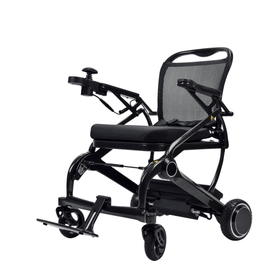 Pride Mobility Products Pride Jazzy Swift – ultraleichter faltbarer Elektrorollstuhl, 6 km/h