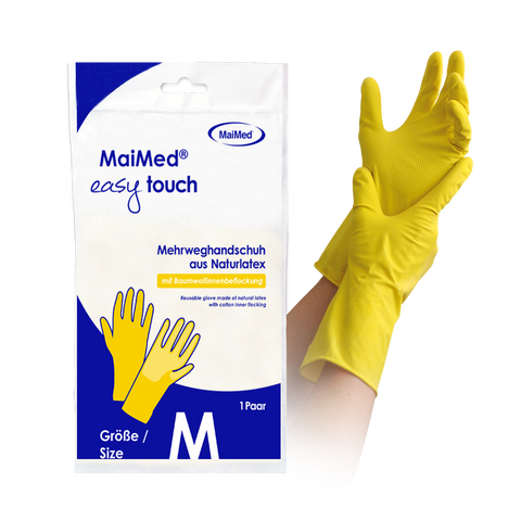 MaiMed easy touch Mehrweg-Latexhandschuhe
