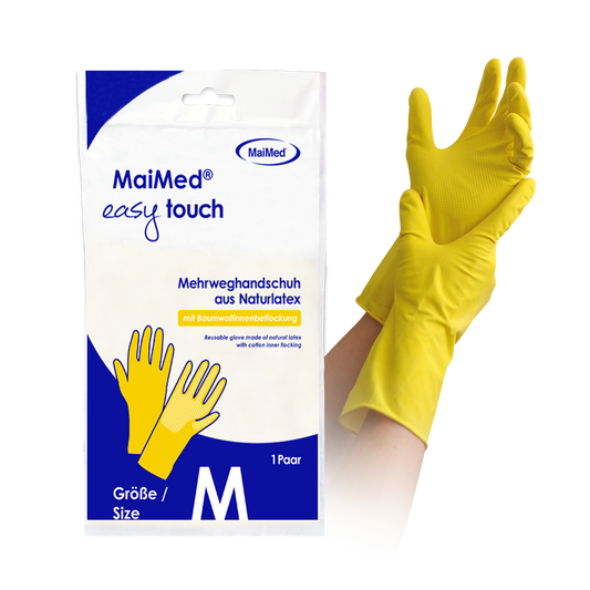 MaiMed easy touch Mehrweg-Latexhandschuhe