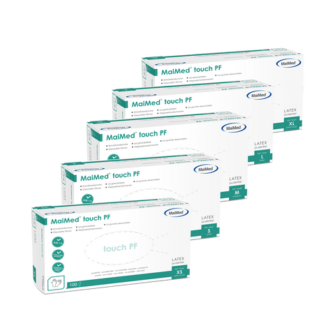 MaiMed touch PF Latexhandschuhe
