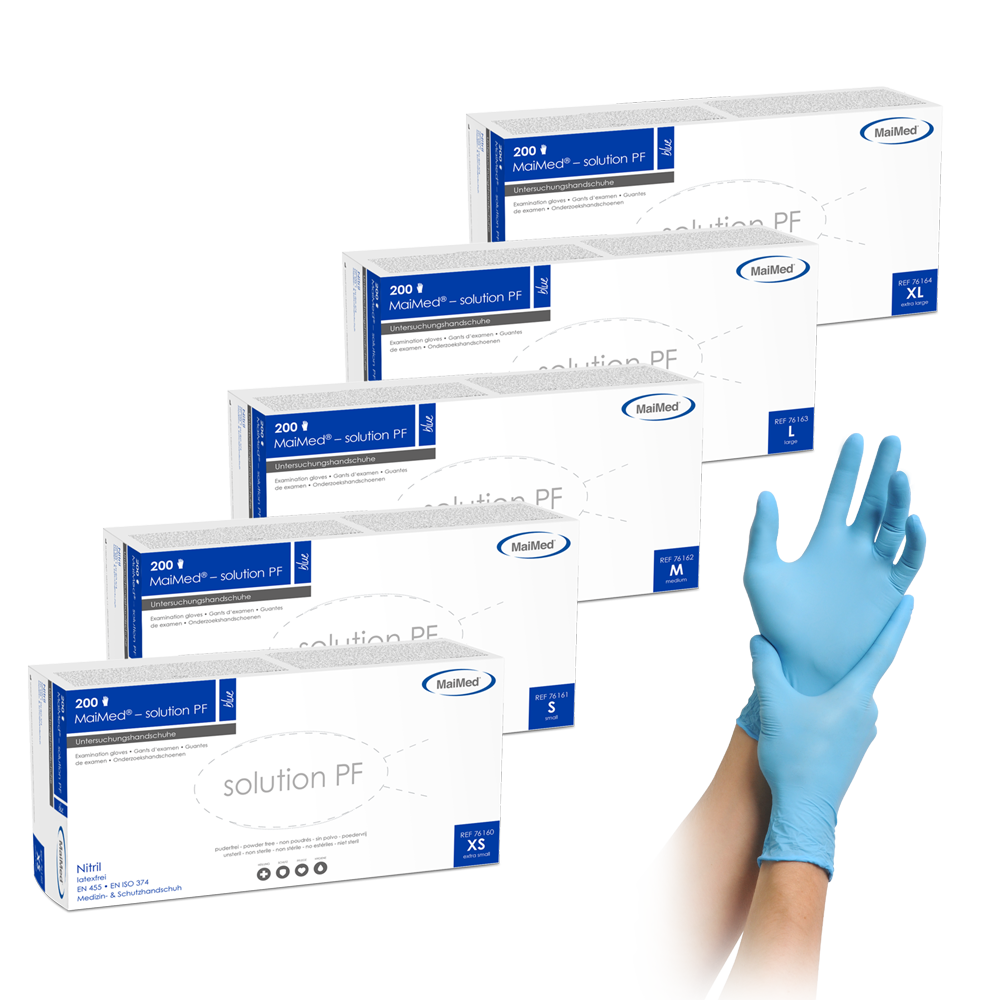MaiMed Solution PF Nitrilhandschuh
