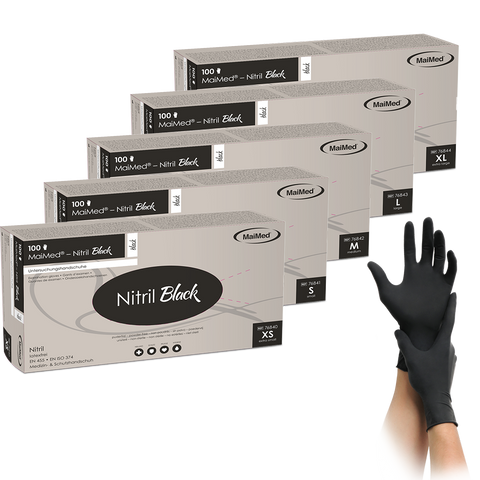 MaiMed Nitril Black Nitrilhandschuh