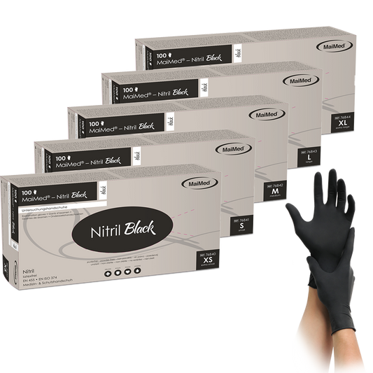 MaiMed Nitril Black Nitrilhandschuh