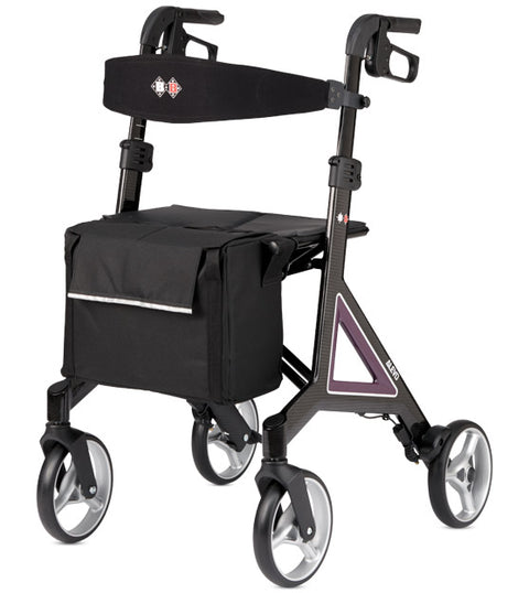 Bischoff & Bischoff Alevo Carbon – Premium-Leichtgewichtrollator aus Carbon bis 130 kg