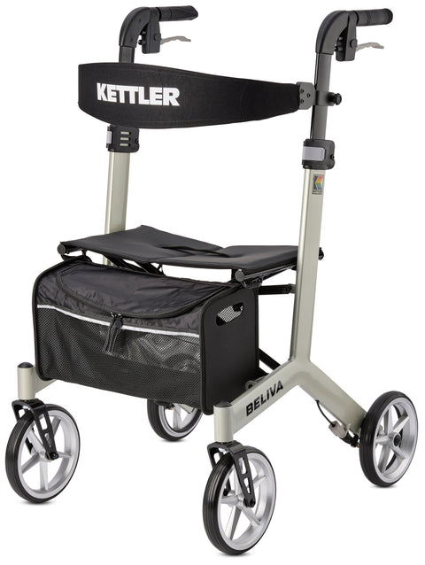Bischoff & Bischoff Beliva by KETTLER – Leichtgewichtrollator aus Aluminium bis 136 kg