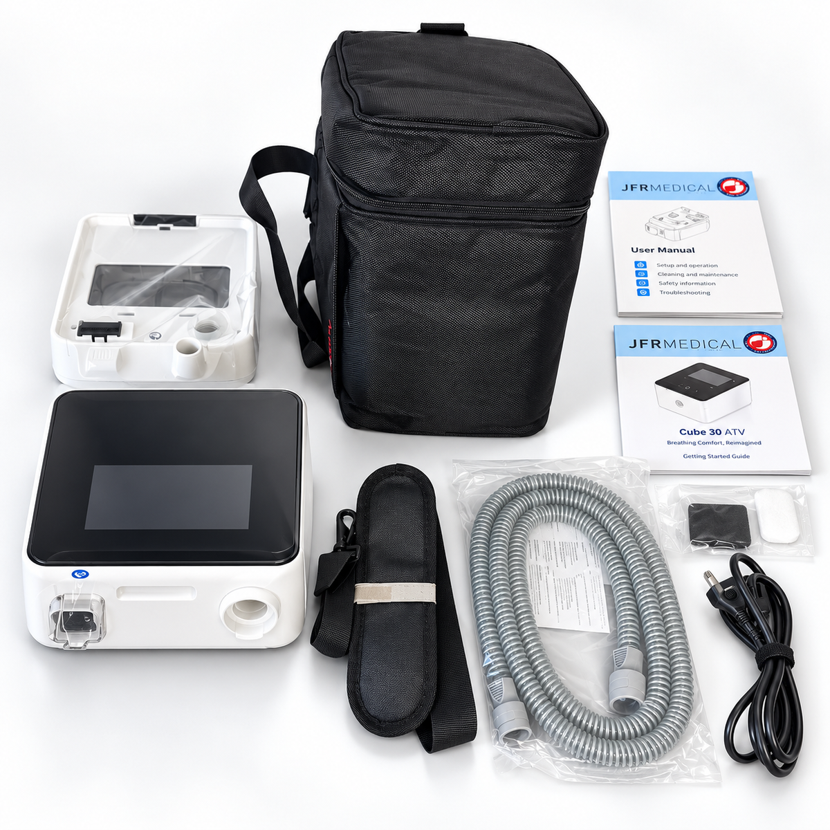 JFR Medical Cube 30 ATV NIV Beatmungsgerät – neu mit Zubehör