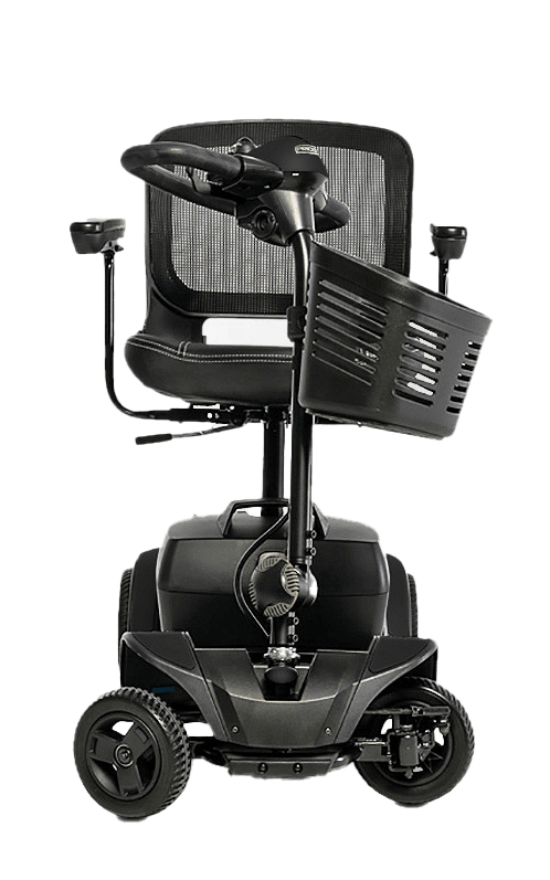 Pride Go Go Elite Traveller 2 – wendiger 4-Rad Reisescooter, 6 km/h bis 136 kg