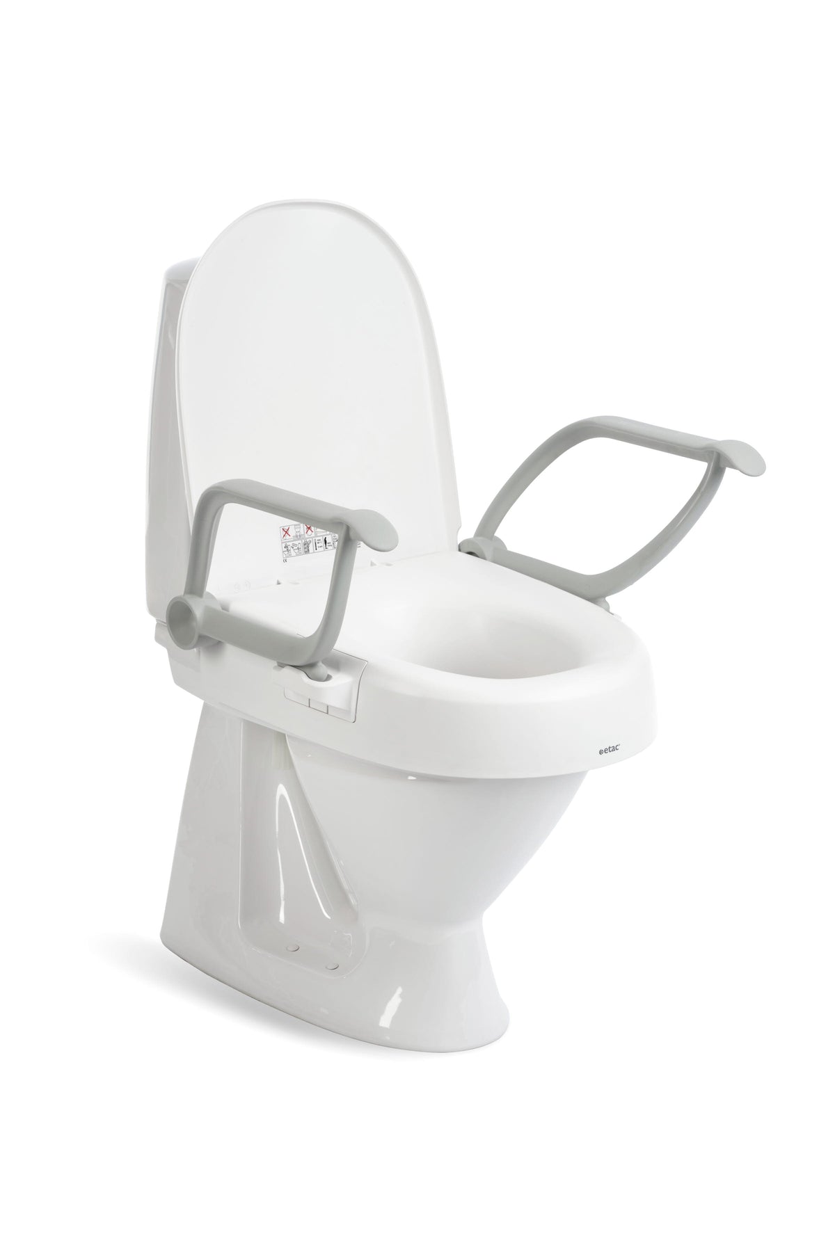Etac Cloo Toilettensitzerhöhung mit Armlehnen