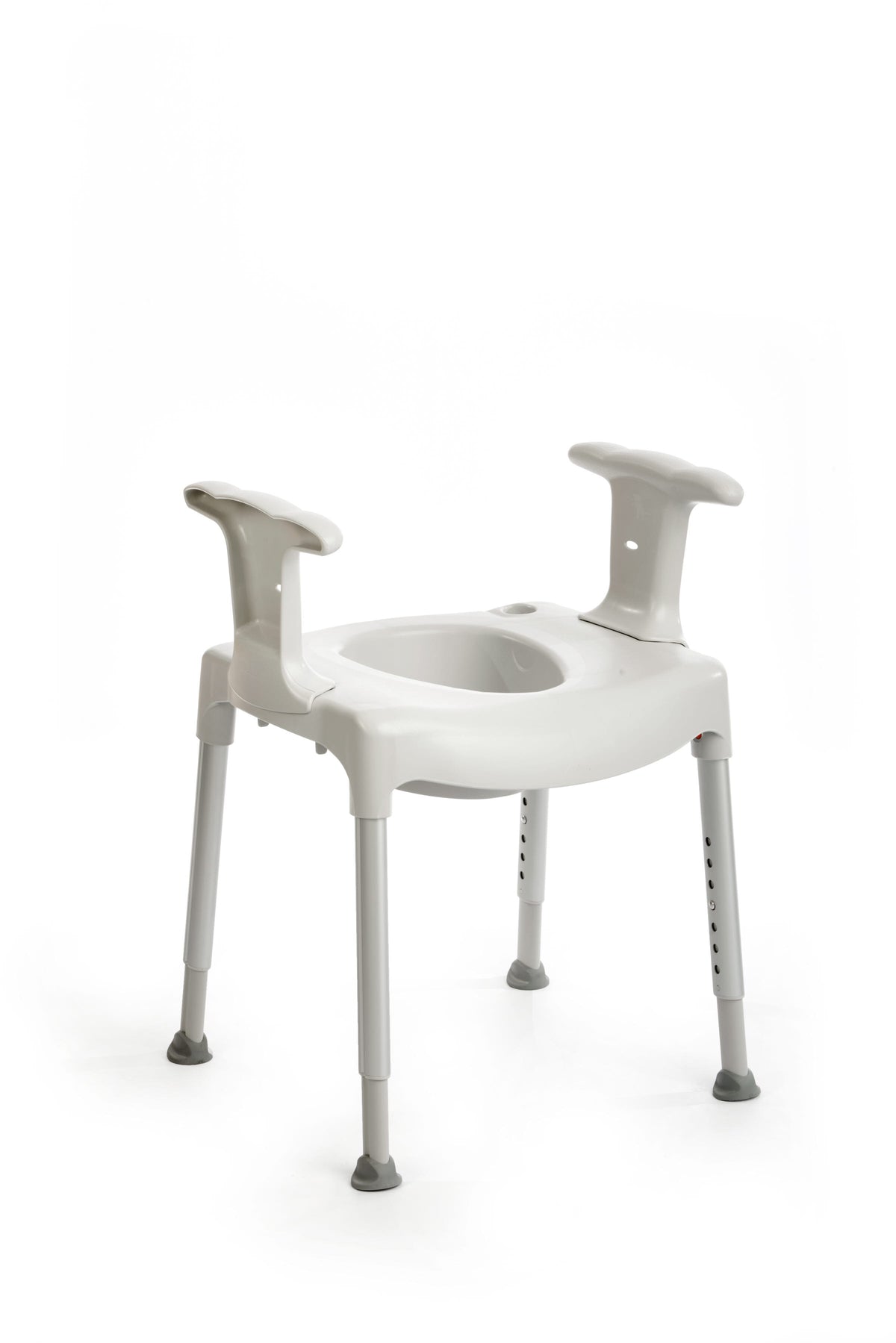 Etac Swift Toilettenstuhl und Toilettenstützgestell