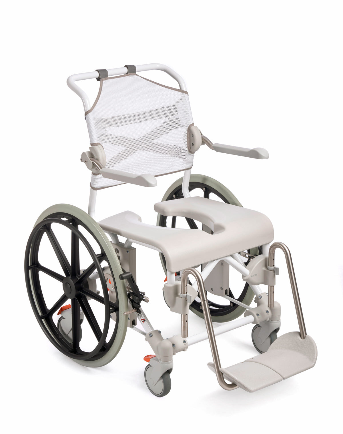 Etac Swift Mobil 24 Zoll-2 Dusch- und Toilettenrollstuhl
