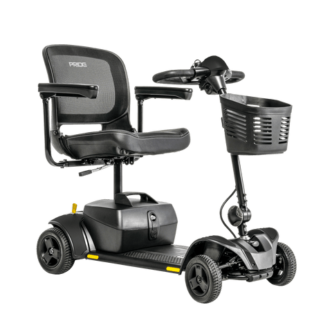 Pride Mobility Products Pride Go Go Elite Traveller 2 – wendiger 4-Rad Reisescooter, 6 km/h bis 136 kg