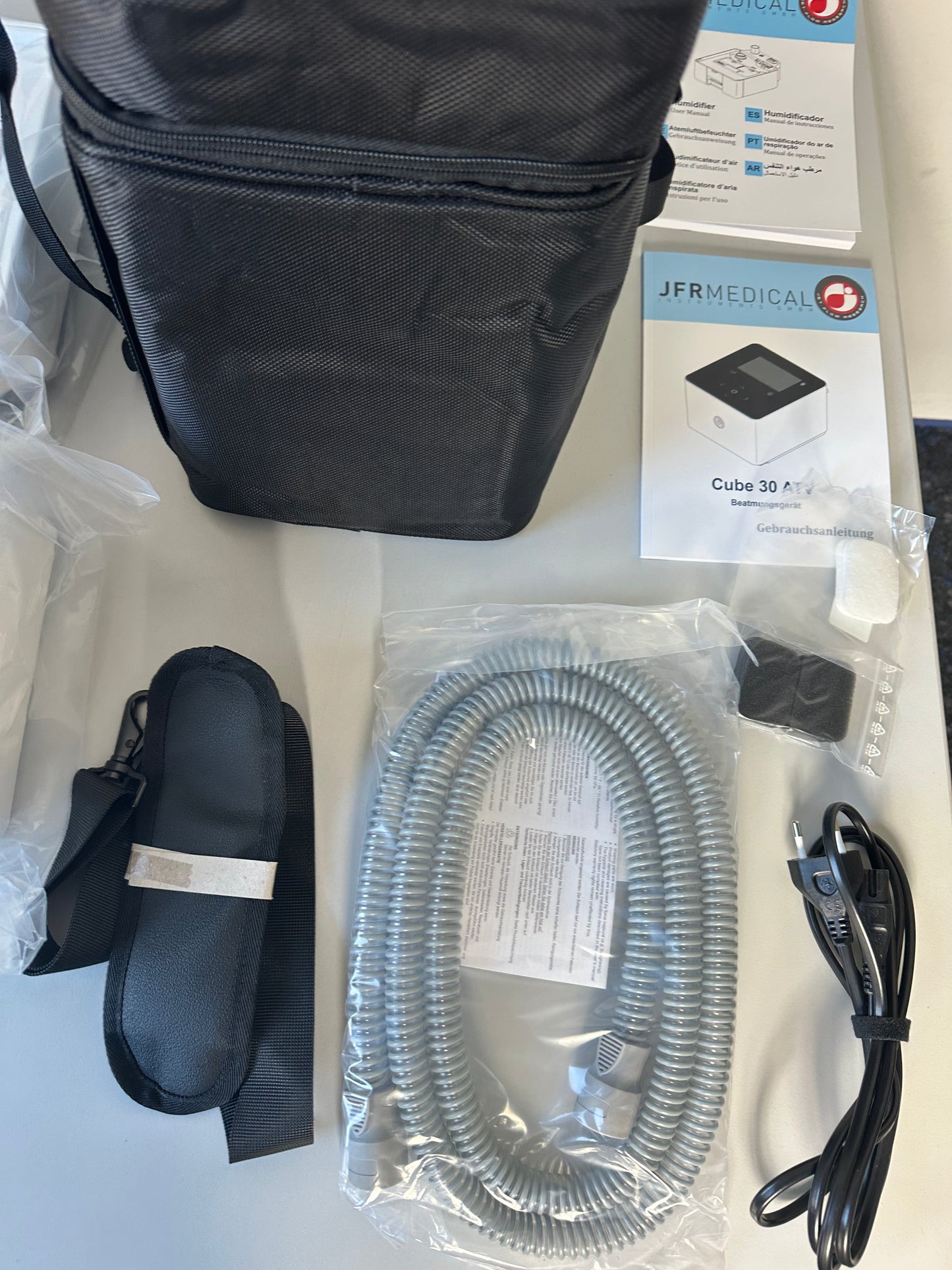 JFR Medical Cube 30 ATV NIV Beatmungsgerät – neu mit Zubehör