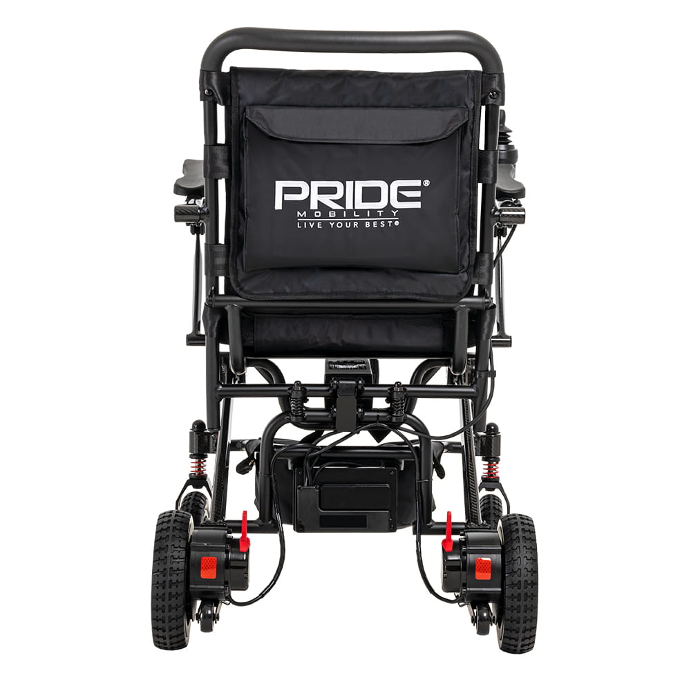 Pride Jazzy Carbon Ultra Lite – faltbarer Carbon Elektrorollstuhl, 6 km/h