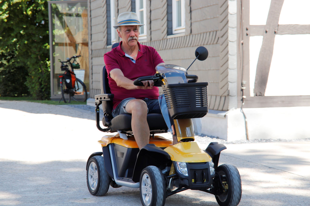 Pride Victory XL 140 LCD – Elektromobil, 15 km/h bis 181 kg