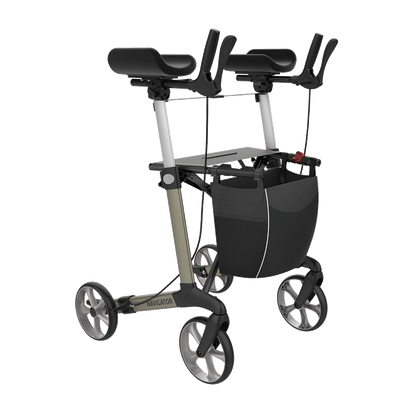 Rehasense NAVIGATOR Arthritis-Rollator – drehbare Unterarmauflagen