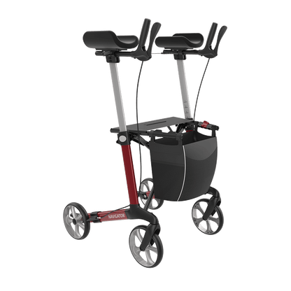 NAVIGATOR Arthritis-Rollator – drehbare Unterarmauflagen