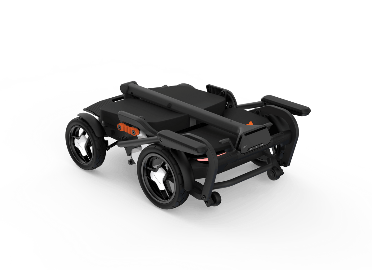 Pride Go Go Compact – faltbares Elektromobil, 6 km/h bis 136 kg