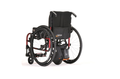 Empulse R90 – nutzergesteuerter elektrischer Zusatzantrieb für Rollstühle