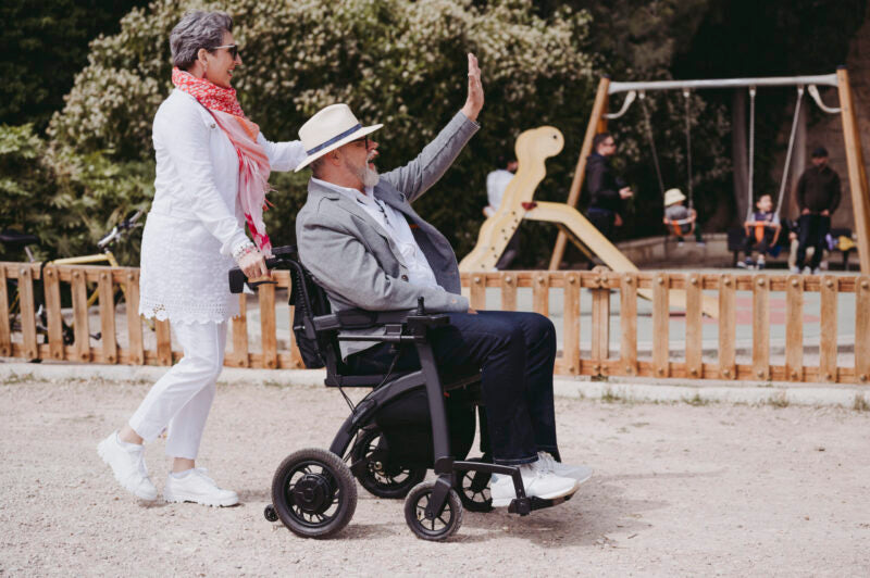 Rollz Motion Electric 3-in-1 Rollator und Elektrorollstuhl