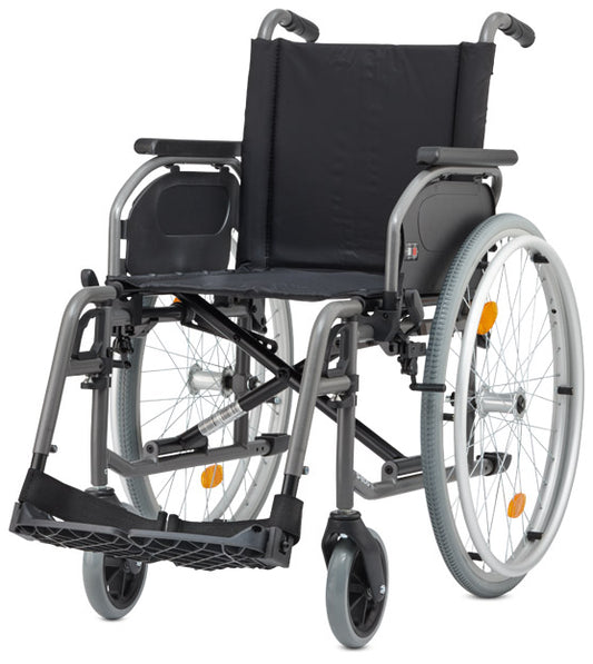 Bischoff & Bischoff S-Eco 2 faltbarer Standardrollstuhl bis 125 kg