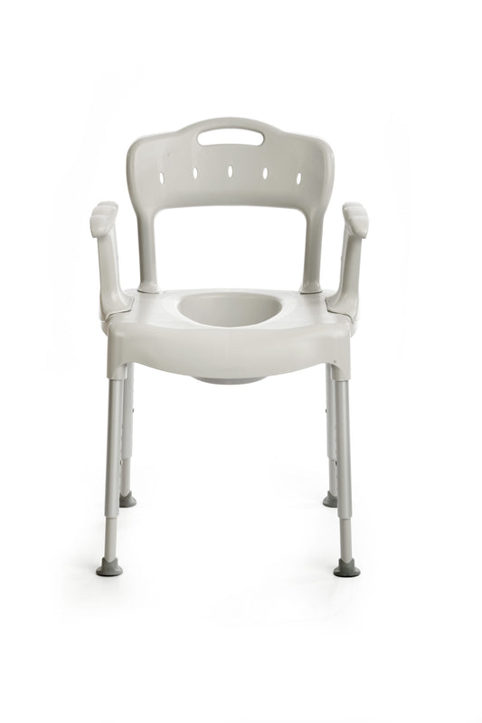 Etac Swift Toilettenstuhl und Toilettenstützgestell