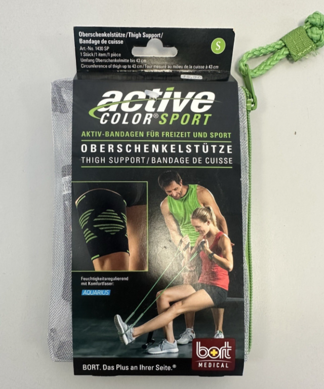 BORT ActiveColor Sport Bandage Knöchel Ellenbogen Oberschenkel Kompression Auswahl