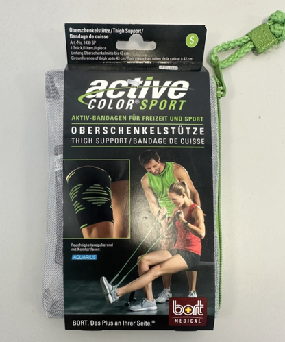 BORT ActiveColor Sport Bandage Knöchel Ellenbogen Oberschenkel Kompression Auswahl