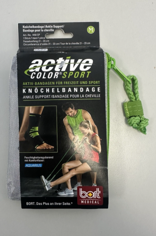 BORT ActiveColor Спортивный бандаж Голеностоп Локоть Бедро Компрессия Ассортимент