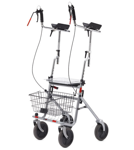 Bischoff & Bischoff Senio SRL – Arthritis-Rollator mit gepolsterten Unterarmauflagen bis 110 kg