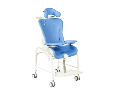 R82 Swan Curo Dusch- und Toilettenrollstuhl