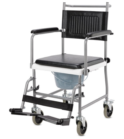 Bischoff & Bischoff TS-1 – fahrbarer Toilettenrollstuhl bis 120 kg