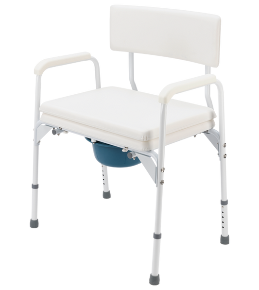 Bischoff & Bischoff TS-Care XXL – höhenverstellbarer XXL-Toilettenstuhl bis 250 kg