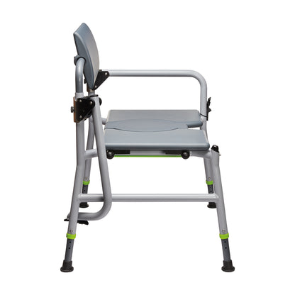 DIETZ tauron|dts faltbarer XXL Dusch- und Toilettenstuhl