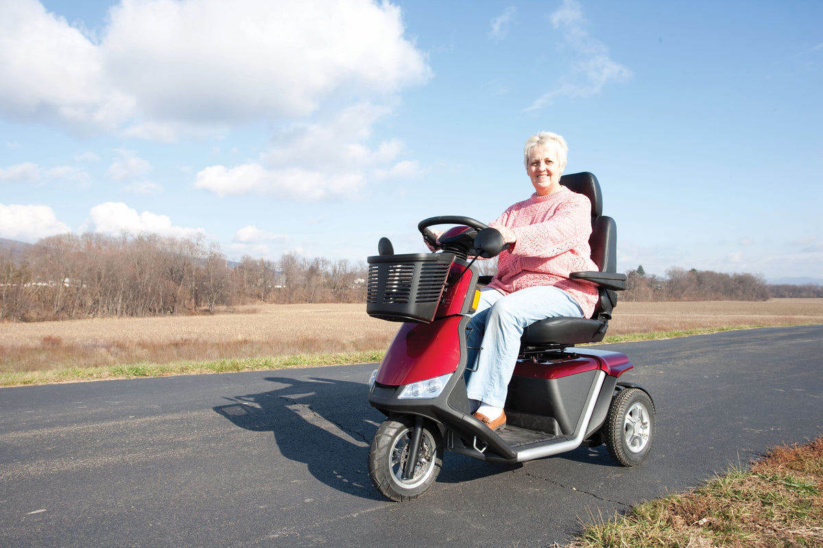 Pride Zolar – 3-Rad Elektromobil, 15 km/h bis 181 kg