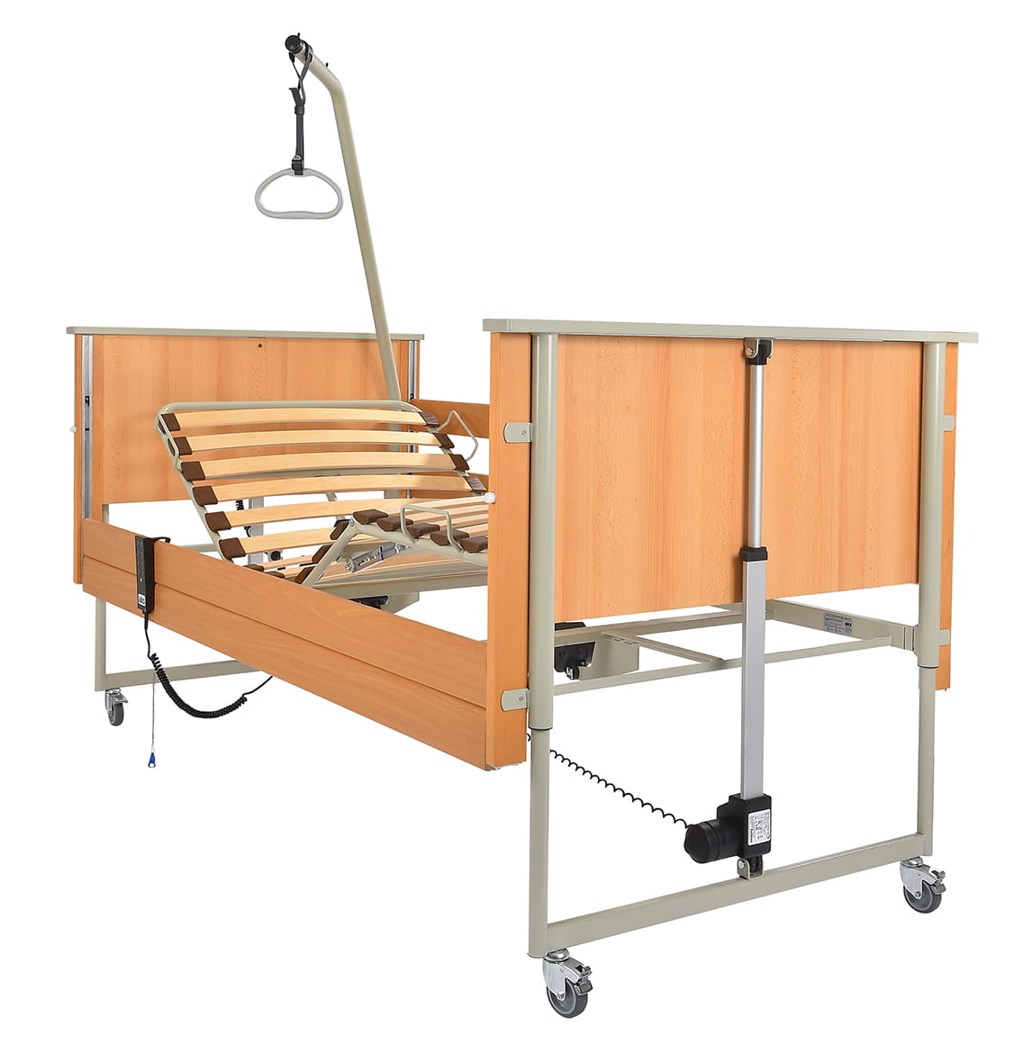 AKS D4 low entry Niedrigeinstiegsbett Pflegebett