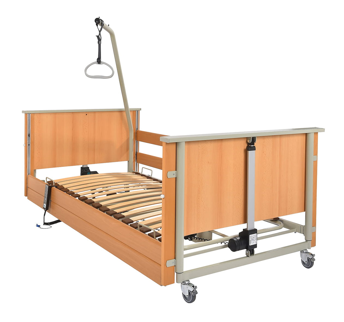 AKS D4 low entry Niedrigeinstiegsbett Pflegebett