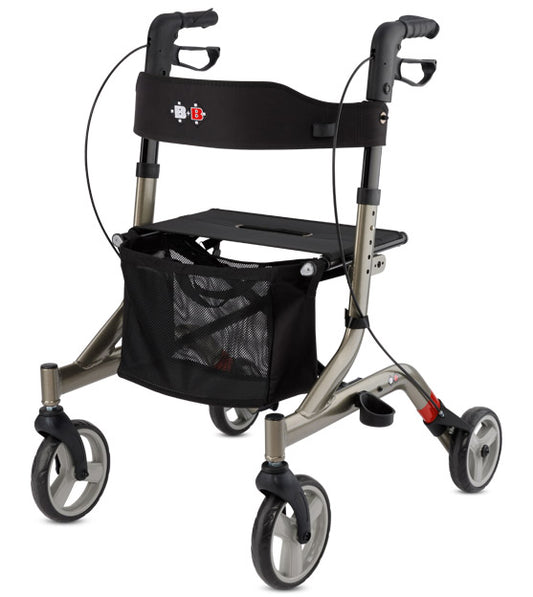 Bischoff & Bischoff Capero – Leichtgewichtrollator aus Aluminium bis 150 kg