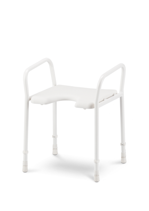 MEYRA DuBaStar Duschhocker mit Armlehnen