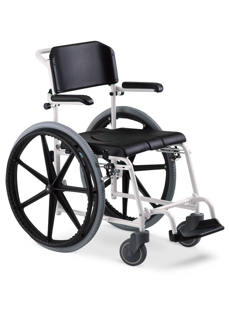 Meyra McWet 24" Dusch- und Toilettenrollstuhl Produktbild