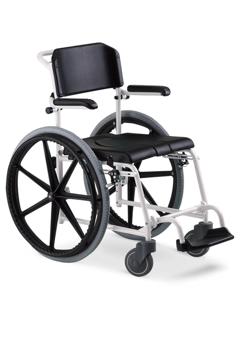 Meyra McWet 24" Dusch- und Toilettenrollstuhl Produktbild