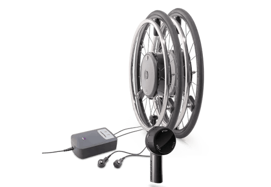 Alber e-motion DuoDrive Rollstuhl-Zusatzantrieb
