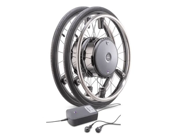 Alber e-motion Rollstuhl-Zusatzantrieb