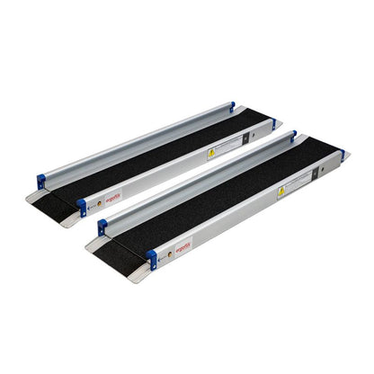 ergoflix Teleskoprampe Luca – Rollstuhlrampe 152 cm bis 300 kg