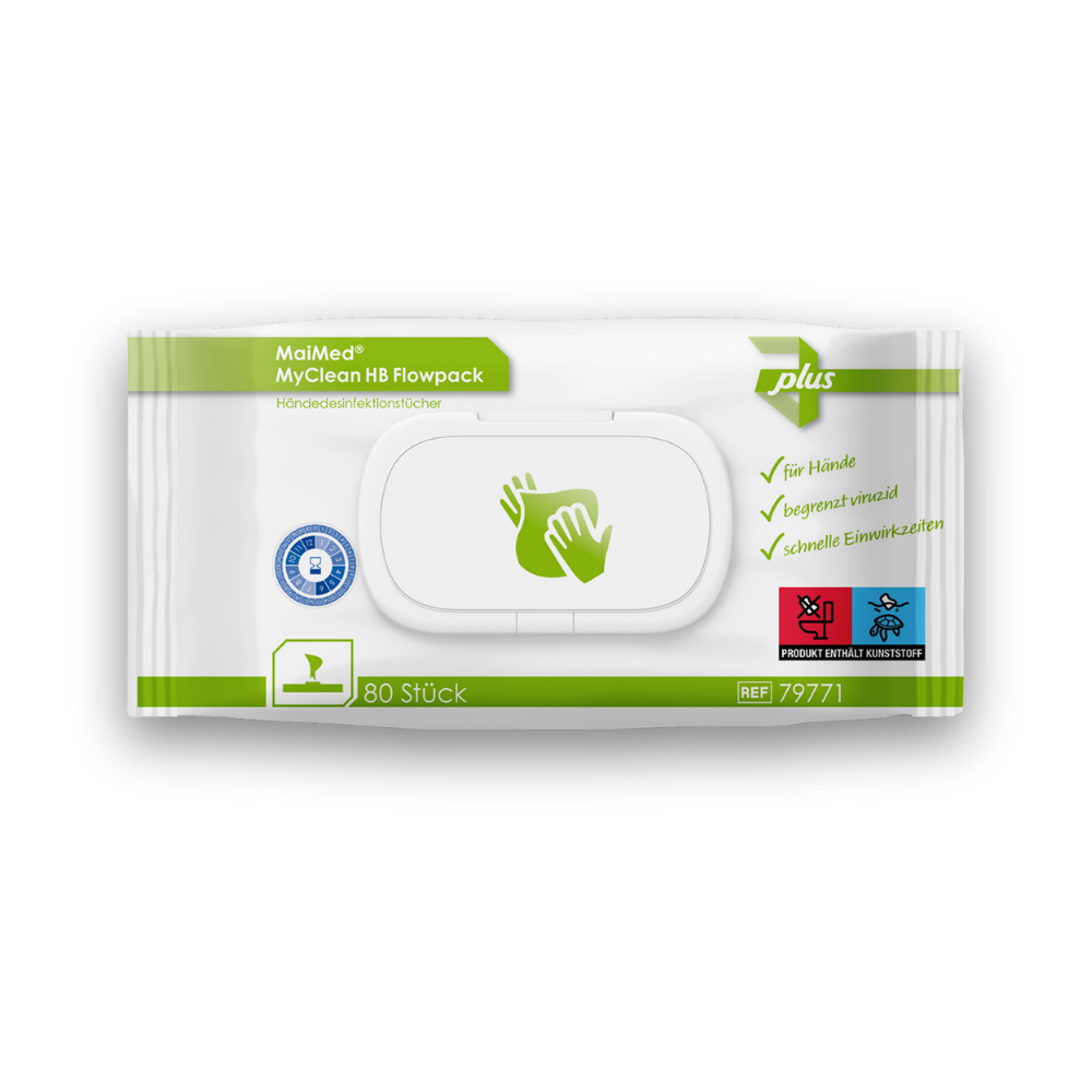 MaiMed MyClean HB Flowpack Desinfektionstücher