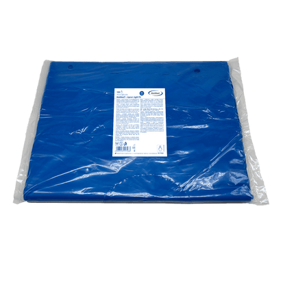 MaiMed Apron PE Schutzschürze Blau Produktansicht
